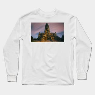 Angkor Wat sunset long exposure Long Sleeve T-Shirt